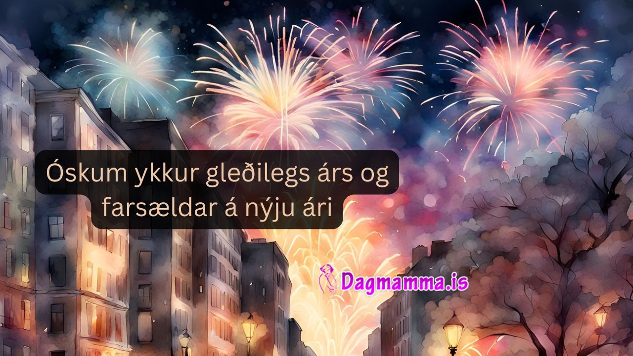 Áramótakveðja 2025